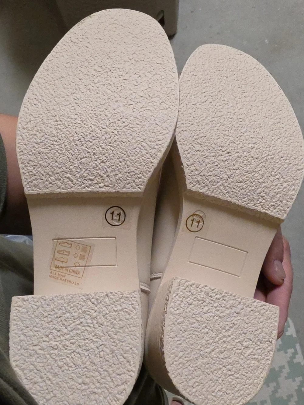New Over-the-Knee Ribbed Stretch Boots in Cream